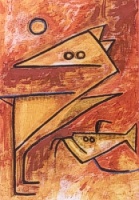 Vogel-Fisch-Mond